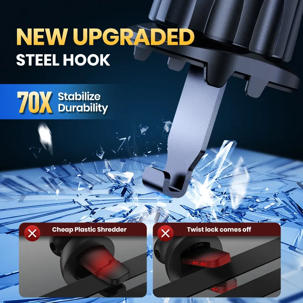 TOPK Metal Hook Air Vent Phone Mount