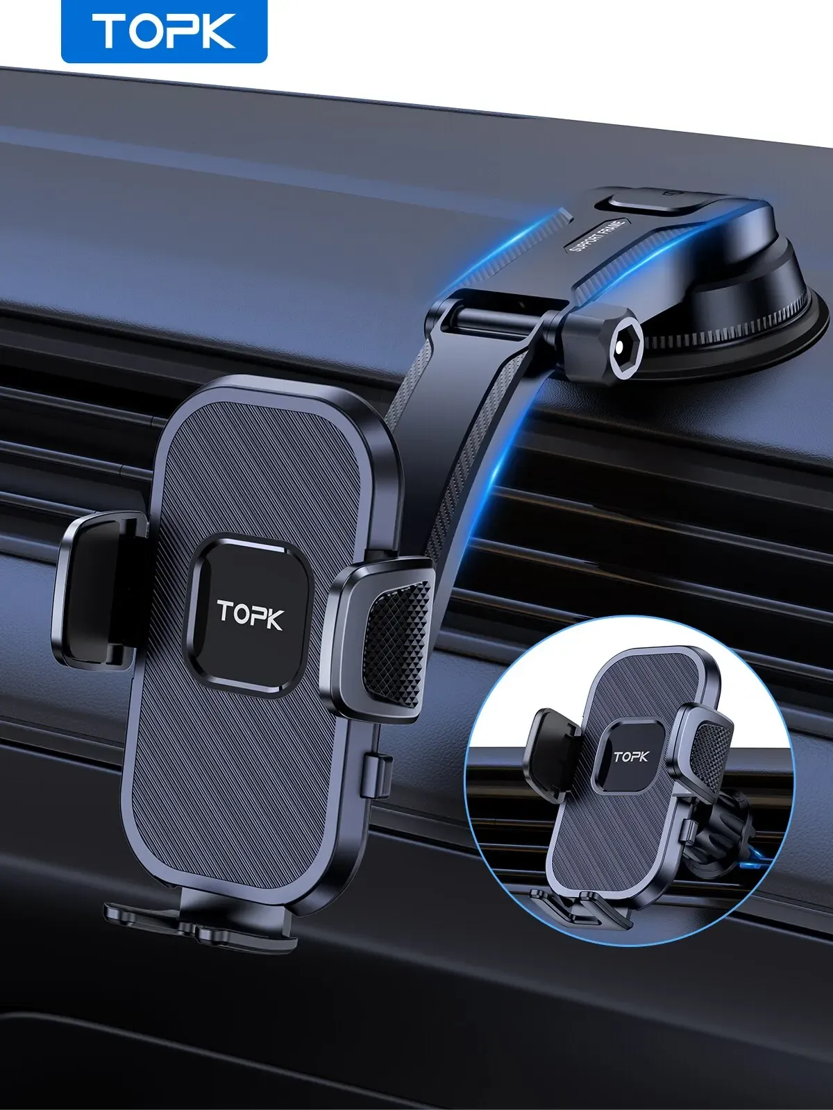 Xiaomi Gravity Car Phone Holder for Dashboard and Vent