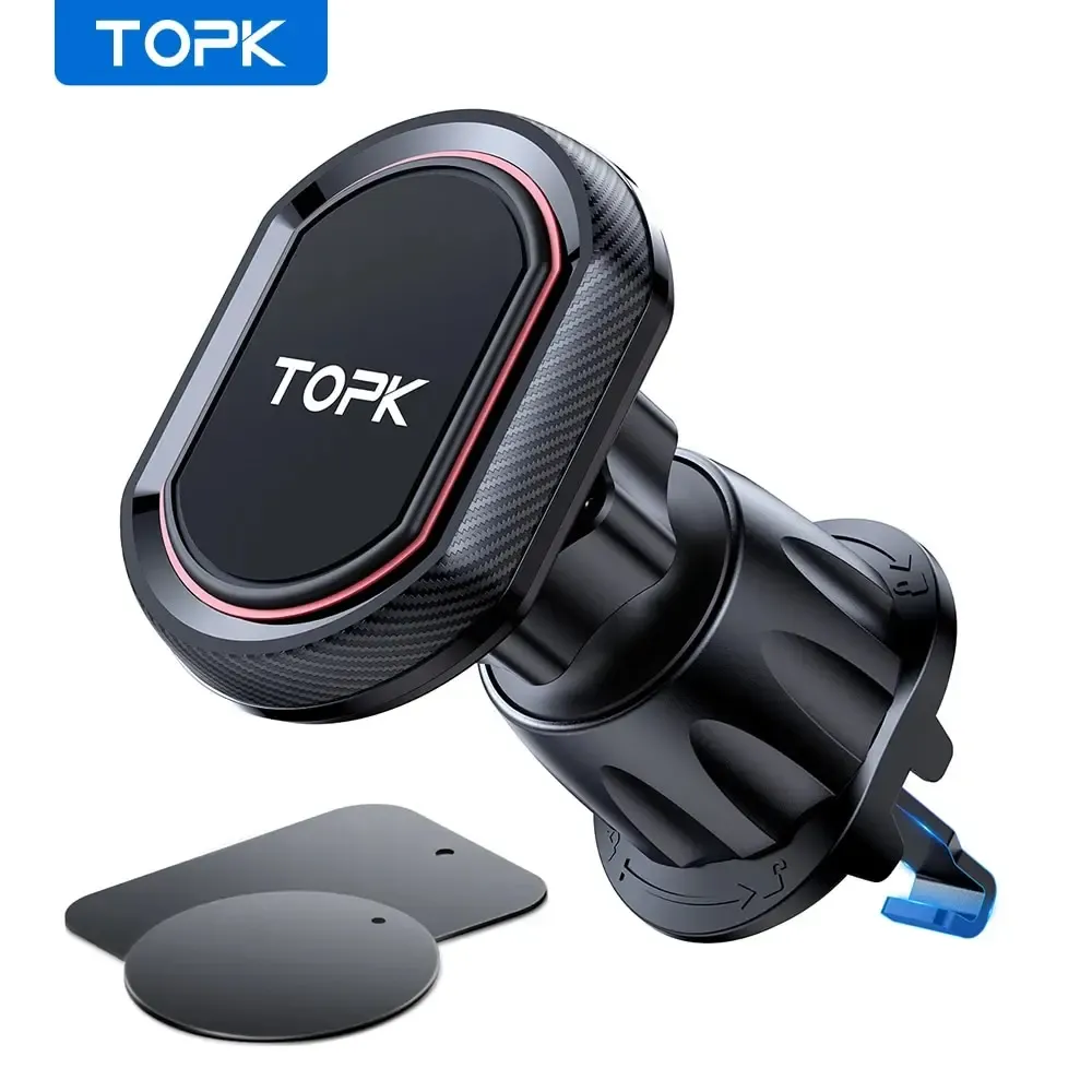 TOPK N52 Magnetic Air Vent Car Phone Holder