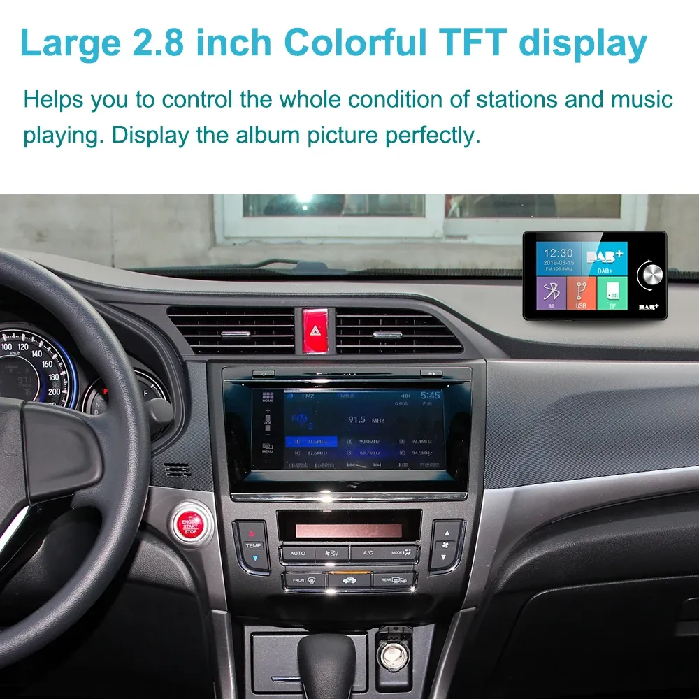 LEXXSON RM-DAB004 DAB+ Car Radio Receiver