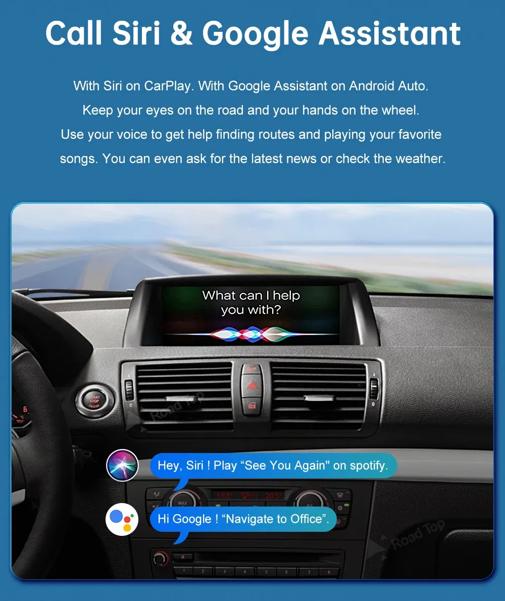 RoadTop Wireless CarPlay Retrofit Module for BMW 1 Series CIC