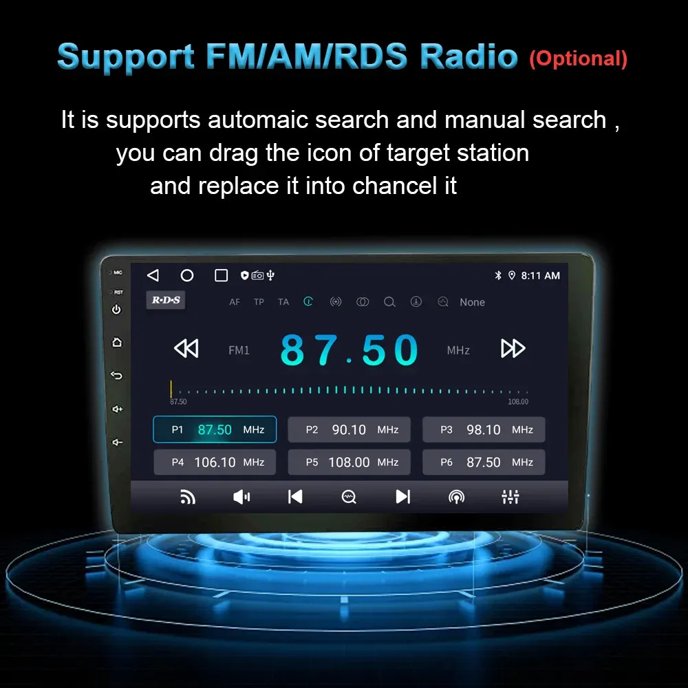 9-Inch Android Car Radio for Hyundai Elantra 2016-2018