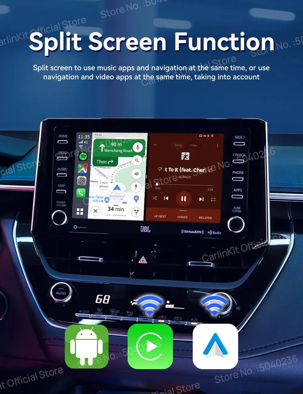 Carlinkit Android 13 Wireless CarPlay AI Box
