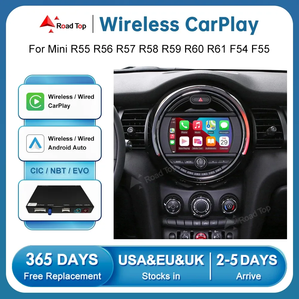 RoadTop Wireless CarPlay Retrofit Module for MINI CIC Systems
